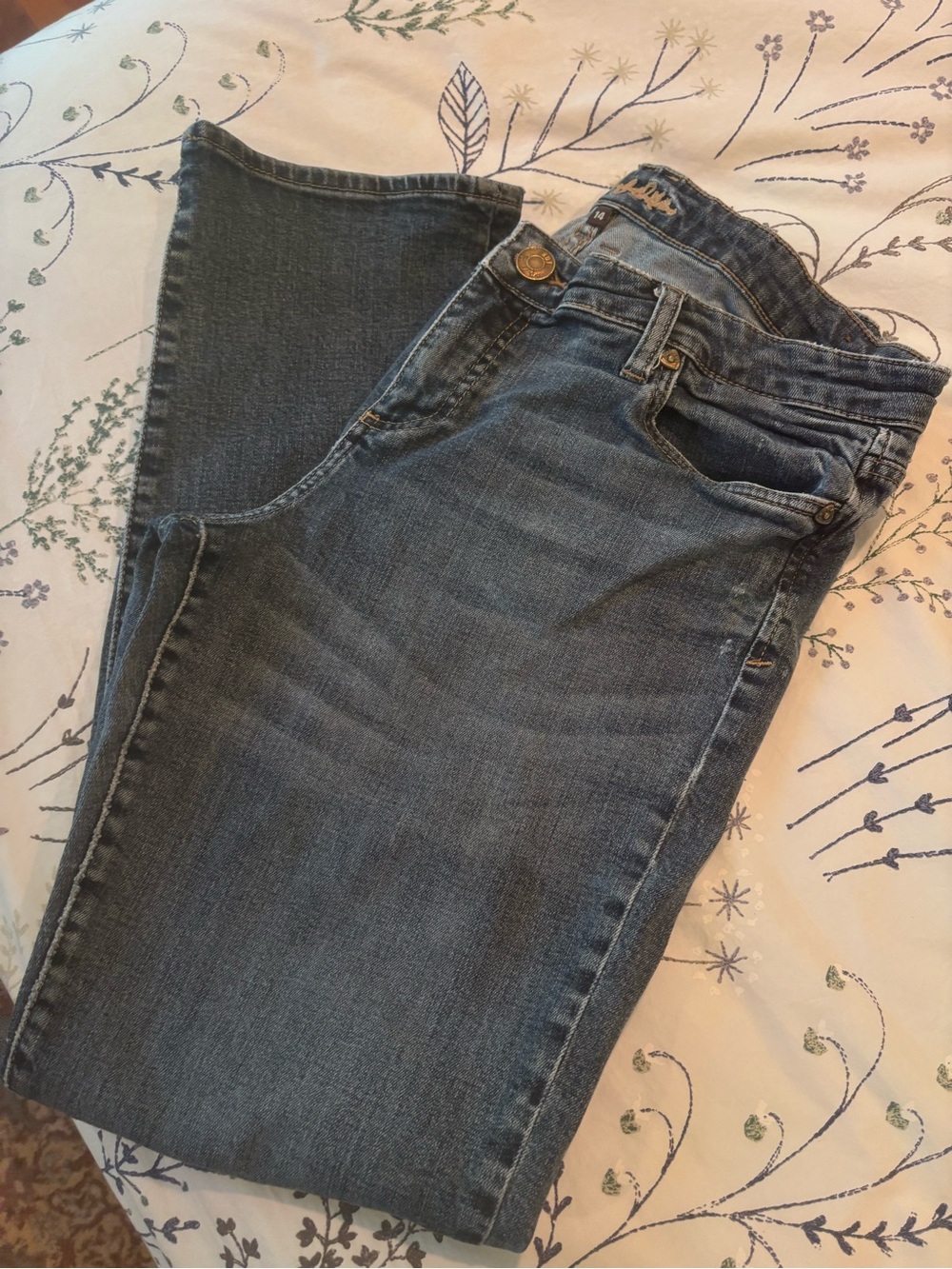Kut from the Kloth Women's Medium Blue Bootcut Jeans